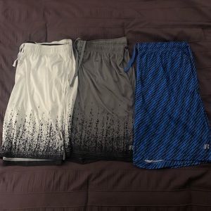 Men’s basketball shorts, set of 3